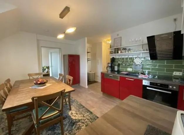 Daire Luxurioese Maisonettewohnung Am Weissen Hirsch - 